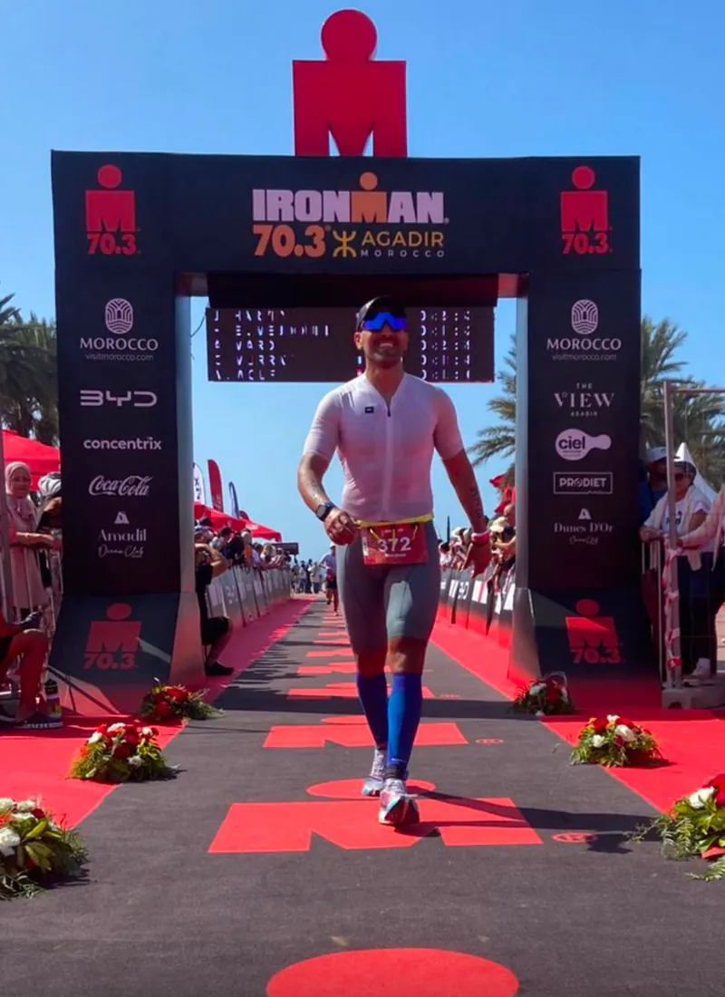 Youness Mandour — Finisher IRONMAN 70.3 Agadir